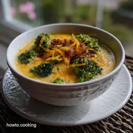 Broccoli Cheddar Soup: Silky Broth