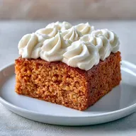 Carrot Cake Cream Cheese Frosting: Glossy