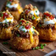 Cheeseburger Tots Recipe: Loaded Tater Bombs for Super Bowl Food
