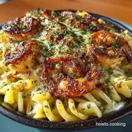The Best Creamy Garlic Shrimp Pasta Bake Recipe
