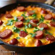 The Ultimate Cheesy Ranch Potatoes and Smoked Sausage Bake
