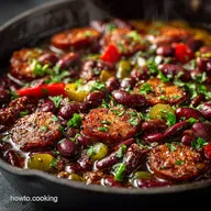 Chefs Secret Creamy LouisianaStyle Red Beans Rice Andouille Sausage