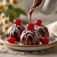 Cherry Brownie Bombs Recipe for 24 Servings