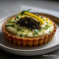 Caviar Tart a Perfectly Chic and easy New Years Eve