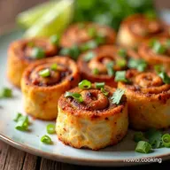 Chicken Fiesta Pinwheels Easy TexMex Party Starters