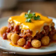 Chili Cheese Tater Tot Casserole My Familys Extravaganza