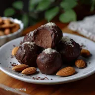 Chocolate Almond Truffles Ready in 2 Hours 20 Minutes