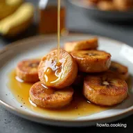Caramel Kissed Perfectly PanFried Cinnamon Bananas