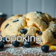 Classic British Scone Recipe: Easy Blueberry Lemon Delights