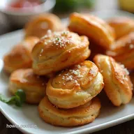 Golden Crack Chicken Pastry Puffs for Game Day