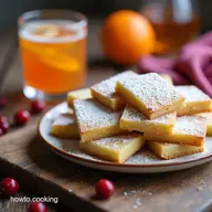 Cranberry Bliss Shortbread Easy Orange Infusion