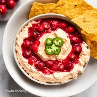 Cranberry Jalape&ntilde;o Cream Cheese Dip Festive Easy
