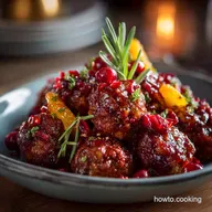 Christmas Cranberry Meatballs: The Best Zesty Orange Glazed Recipe