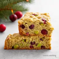 Cranberry Pistachio Shortbread My Buttery Festive Recipe