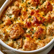 Chicken and Smoked Turkey Bake: 44 Min