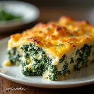 The Ultimate Creamy Cheesy Baked Spinach Casserole Recipe