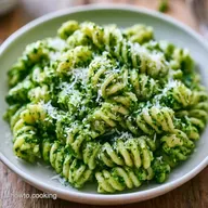 Creamy Cheese Pesto Pasta in 15 Minutes