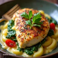 Ultimate Creamy Chicken Florentine Bistro Flavour in 45 Mins
