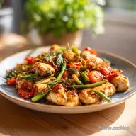 Creamy Garlic Chicken: Velvety and Crispy