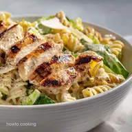 Chicken Caesar Pasta Salad: Creamy Grilled Chicken Recipe