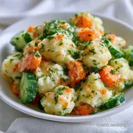 Creamy Japanese Potato Salad: 4 Servings
