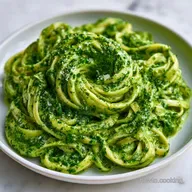 Creamy Pesto Fettuccine in 20 Minutes