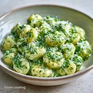 Creamy Pesto Gnocchi in 20 Minutes