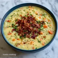 Creamy Potato Soup with Bacon