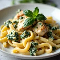 Creamy Spinach Artichoke Chicken Pasta My Easy GoTo