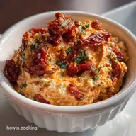Sun Dried Tomato Dip: Creamy Feta Basil Spread Recipe