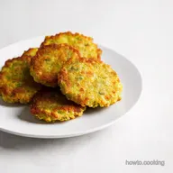 Crispy Baked Vegetable Fritters NOT Fried My Easy Recipe