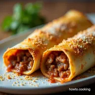 Proper Crispy Beef and Cheese Chimichangas Recipe Easy TexMex