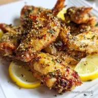 Lemon Pepper Wings Recipe for 4 Servings