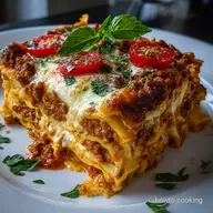 Crockpot Lasagna Slow-Cooked Tender Layers