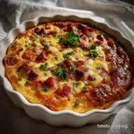 Crustless Quiche Lorraine: Velvety Custard, Zero Crust
