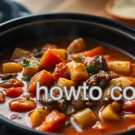 How to Make Dairy-Free Slow Cooker Vegetable Stew: A Cozy Comfort