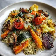 Daniel Fast Recipe with Quinoa & Roasted Vegetables