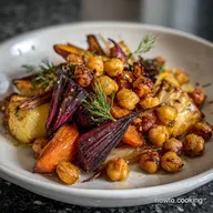 Daniel Fast Food Recipe with Roasted Vegetables | Vegan