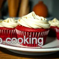 Decadent Classic Red Velvet Cupcakes Recipe with Cream Cheese Frosting