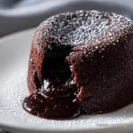 Rich Dark Chocolate Lava Cake Recipe - So Gooey!