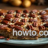 Decadent Pecan Turtle Bars: A Sweet Surprise