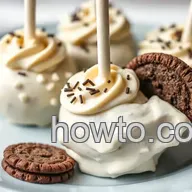 Delicious Dip Chocolate Cookies and Cream Cake Pops: A Fun & Easy Treat!