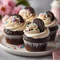 Doctored Oreo Cupcakes: Moist and Rich