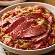 Dutch Oven Corned Beef with Guinness