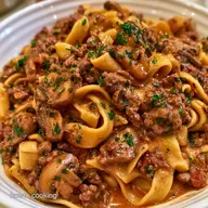 Dutch Oven Ground Beef Stroganoff 45 Min