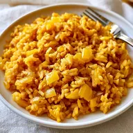 Dutch Oven Mexican Rice: Baked