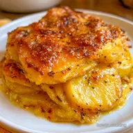 Dutch Oven Scalloped Potatoes: Creamy