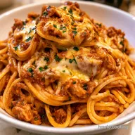 Dutch Oven Spaghetti with Ground Beef