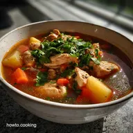 Chicken Vegetable Soup: Comforting & Healthy 40-Minute Meal