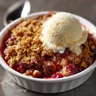 Cranberry Apple Crisp: The Proper Pub-Grub Recipe with Crunchy Oat Topping